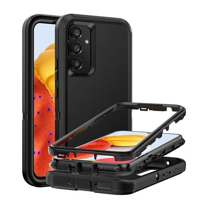 Shockproof Robot Armor Hard Plastic Case with Belt Clip for Samsung Galaxy A54 5G