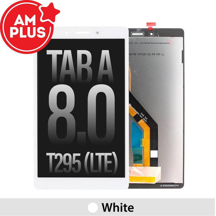 AMPLUS OLED Assembly Replacement (Big IC) for Samsung Galaxy Tab A 8.0 (2019) T295 (LTE) - White - JPC MOBILE ACCESSORIES