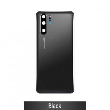 Rear Cover Glass with Camera Lens for Huawei P30 Pro-Black - JPC MOBILE ACCESSORIES