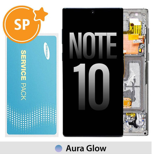 Samsung Galaxy Note 10 N970F OLED Screen Digitizer GH82-20818C (Service Pack)-Aura Glow - JPC MOBILE ACCESSORIES