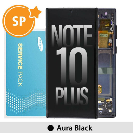 Samsung Galaxy Note 10 Plus N975F OLED Screen Digitizer GH82-20900A/20838A (Service Pack)-Aura Black - JPC MOBILE ACCESSORIES