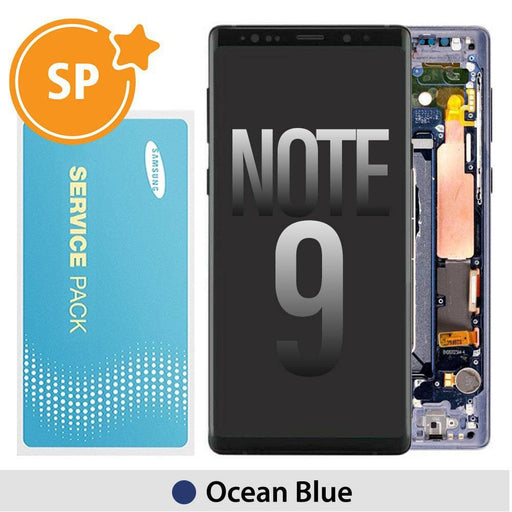 Samsung Galaxy Note 9 N960F OLED Screen Replacement Digitizer GH97-22269B/22270B (Service Pack)-Ocean Blue - JPC MOBILE ACCESSORIES