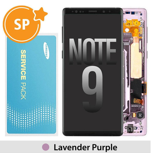 Samsung Galaxy Note 9 N960F OLED Screen Replacement Digitizer GH97-22269E/22270E (Service Pack)-Lavender Purple - JPC MOBILE ACCESSORIES