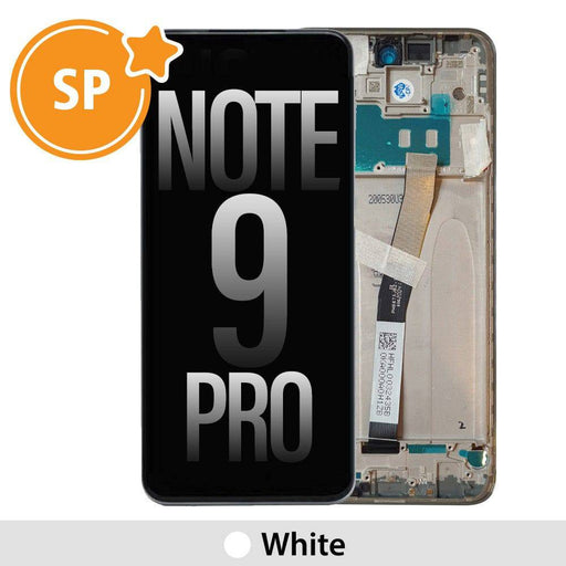 Xiaomi Redmi Note 9 Pro LCD Screen Digitizer 560002J6B200 (Service Pack)-White - JPC MOBILE ACCESSORIES