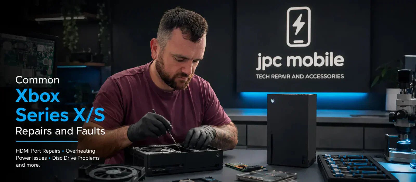 Common Xbox Series X/S Repairs and Faults - JPC MOBILE ACCESSORIES