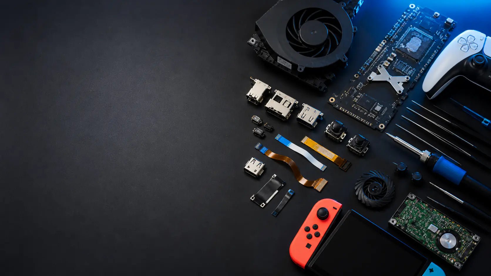 Premium game console replacement parts and repair tools in Australia