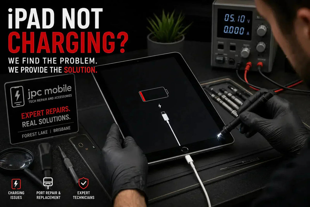 iPad Not Charging? Common Causes & Fixes — JPC MOBILE ACCESSORIES
