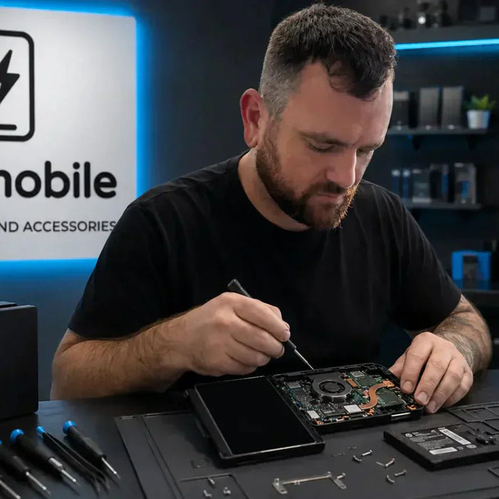 Nintendo Switch won’t turn on repair setup with diagnostic tools and console parts