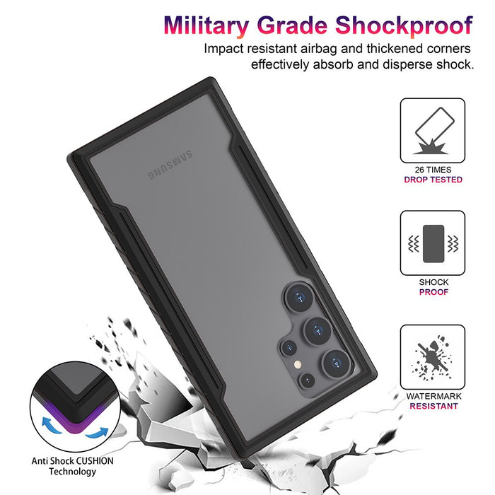 Re-Define Shield Shockproof Heavy Duty Armor Case Cover for Samsung Galaxy S24 Ultra