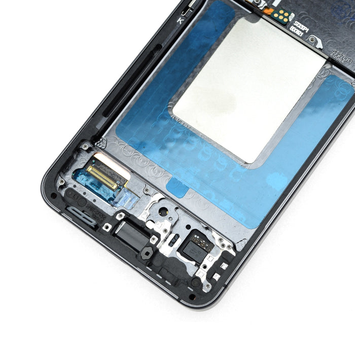 Samsung Galaxy S24 Ultra SM-S928B Conjunto de Marco de Pantalla OLED Original Gris Titanio 2600 Nits