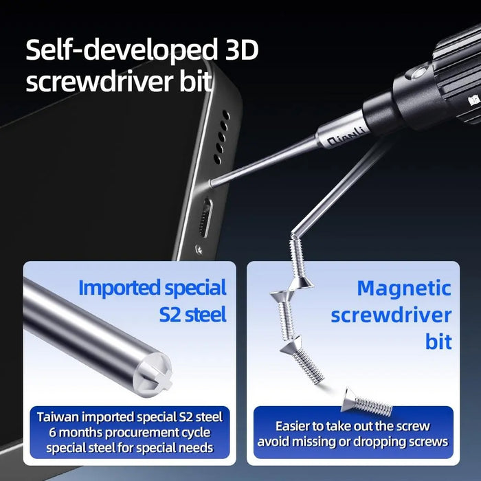 Qianli-iWhale Torque 3D Pentagon Screwdriver Model: B