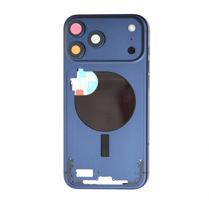 Mid-Frame Housing for iPhone 17 Pro Max -Deep Blue (With SIM Tray Version) (BQ7)