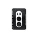 Silver Kinglas frosted-metal camera lens protector for iPhone Duo