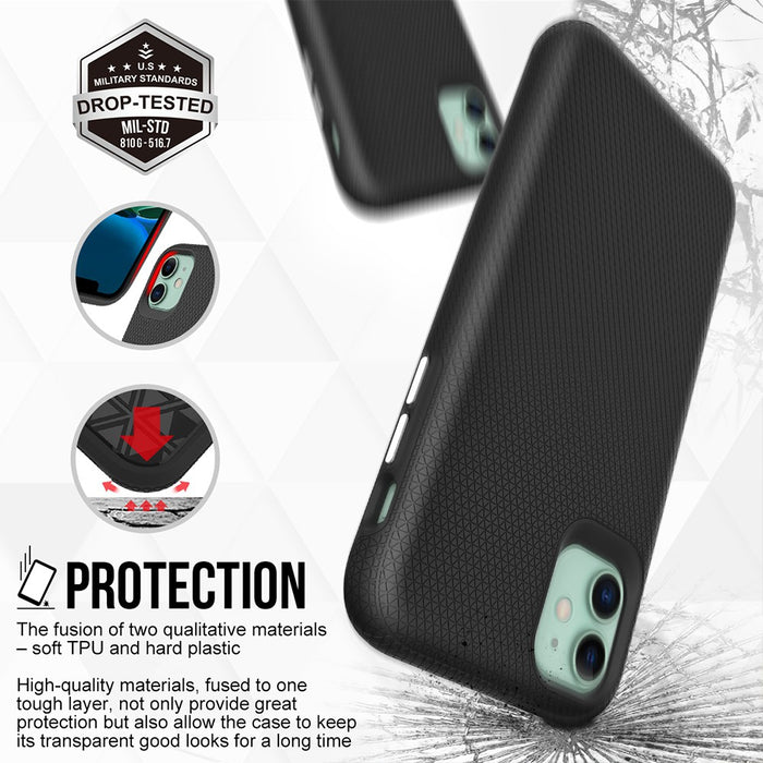 Rhinos Rugged Shockproof Case for iPhone 11 (6.1'')