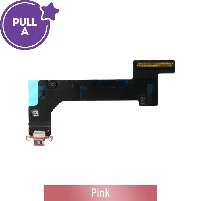 Charging Port with Flex Cable for iPad (2022) (Wi-Fi + Cellular) - Pink