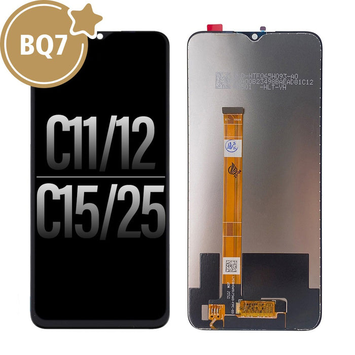 BQ7 LCD Assembly Replacement for Realme C11 / C12 / C15 / C25 (As the same as service pack, but not from official Realme) (C15 Qualcomm Version）