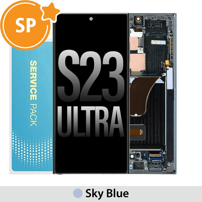 Samsung Galaxy S23 Ultra 5G Screen Repair - Sky Blue