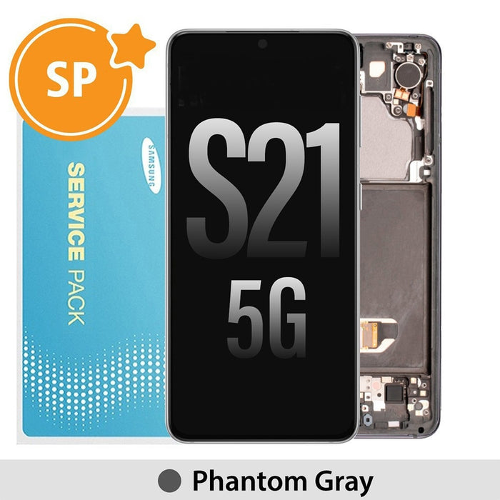 Samsung Galaxy S21 5G G991 Screen Replacement / Repair - Phantom Gray