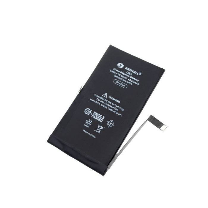 Greencell (4325mAh) iPhone 14 Plus CRACK Battery with Adhesive Strips (No Need Soldering & No Need Tag-on)