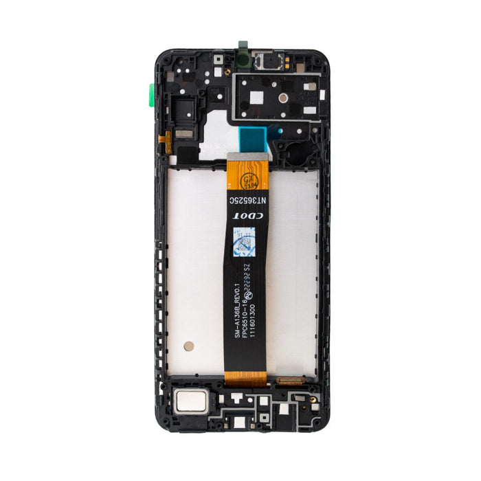 BQ7 Samsung Galaxy A13 5G A136 OLED Screen Replacement Digitizer with Frame-Black (As the same as service pack, but not from official Samsung)