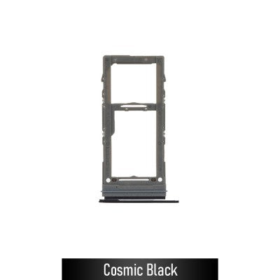 Single SIM Card Tray for Samsung Galaxy S20 / S20 Plus / S20 Ultra - Cosmic Black