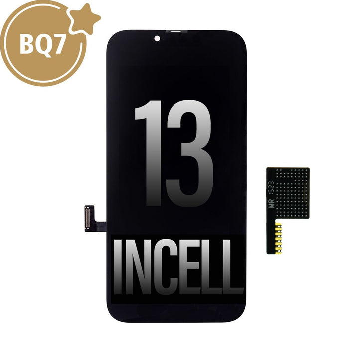 BQ7 Incell LCD Assembly with Solve Popover Small Board for iPhone 13 Screen Replacement (Reserved OEM IC Pads)