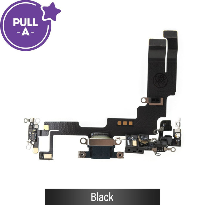 Charging Port for iPhone 14 (PULL-A) - Midnight Black