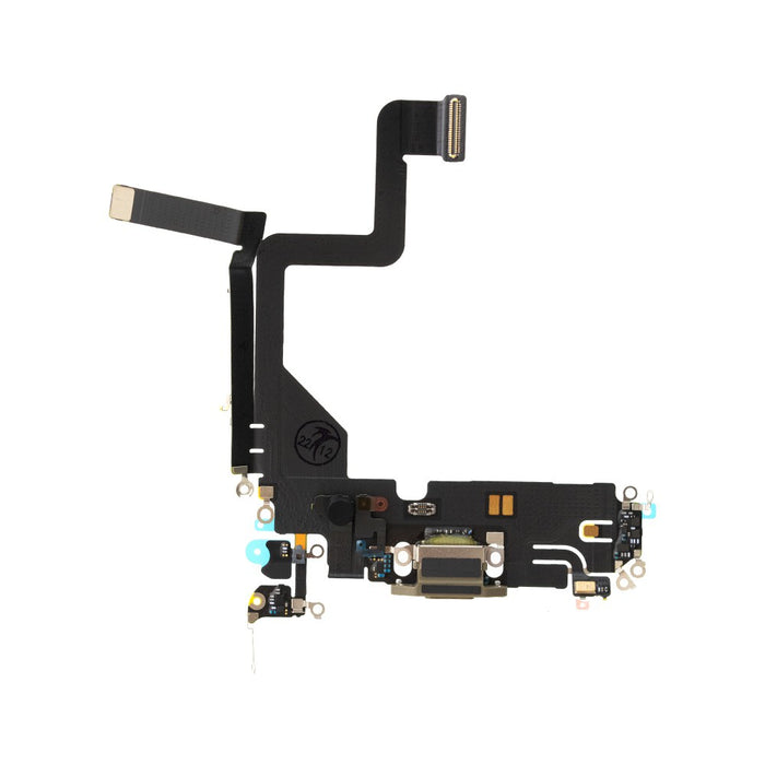 Charging Port for iPhone 14 Pro (PULL-A)-Gold