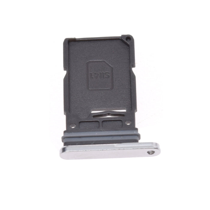 Single SIM Card Tray for Samsung Galaxy S25 Ultra S938B-Titanium White Silver
