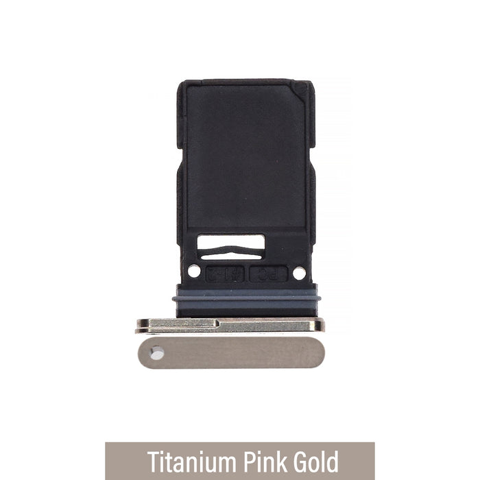 Single SIM Card Tray for Samsung Galaxy S25 Ultra S938B-Titanium Pink Gold