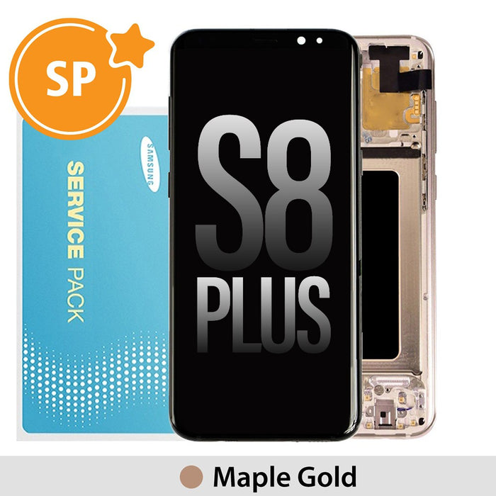 Samsung Galaxy S8 Plus Screen Replacement - Maple Gold