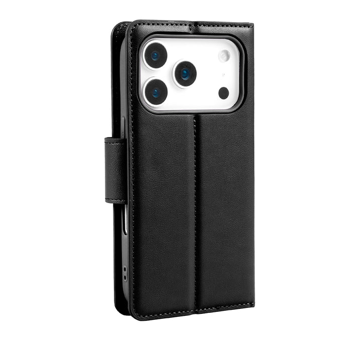 Hanman PU Flip Leather Wallet Case for iPhone 17 Pro Max / 18 Pro Max