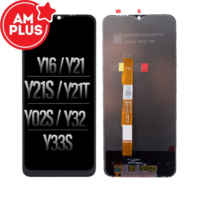 AMPLUS LCD Screen Digitizer Replacement for Vivo Y21 / Y21s / Y02s / Y16 / Y21T (Indian Version) / Y32 (Chinese Version) / Y33s (Chinese Version)