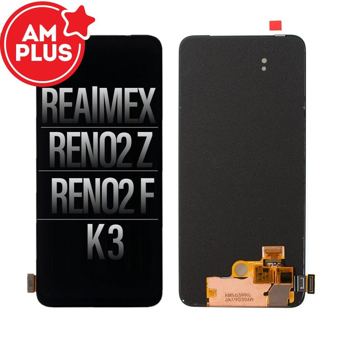 AMPLUS OLED Screen Digitizer Replacement with Fingerprint for OPPO Reno2 F / Reno2 Z / K3 / Realme X - JPC MOBILE ACCESSORIES