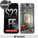 Samsung Galaxy S23 FE REFURB OLED Screen Replacement with Frame - Graphite - JPC MOBILE ACCESSORIES