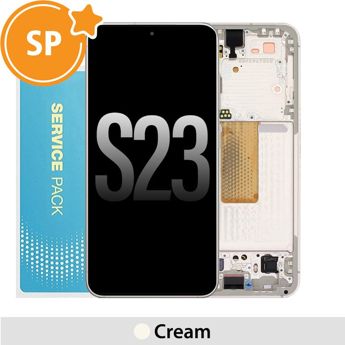 Samsung Galaxy S23 5G Screen Repair - Cream