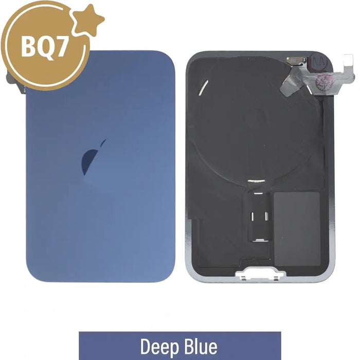 Rear Cover Glass With Wireless NFC Charging Flex Cable for iPhone 17 Pro -Deep Blue (BQ7)