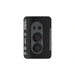 Black Kinglas frosted-metal camera lens protector for iPhone Duo