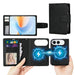 Detachable magnetic rear case and folio for iPhone Duo in black