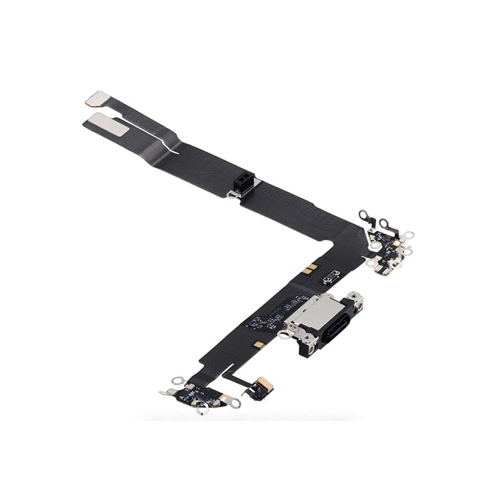 Charging Port for iPhone 16 Plus (PULL-A)-Black