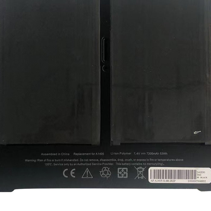 Greencell Battery A1405 for Apple MacBook Air "Core i5" / "Core i7" / 13" 1466