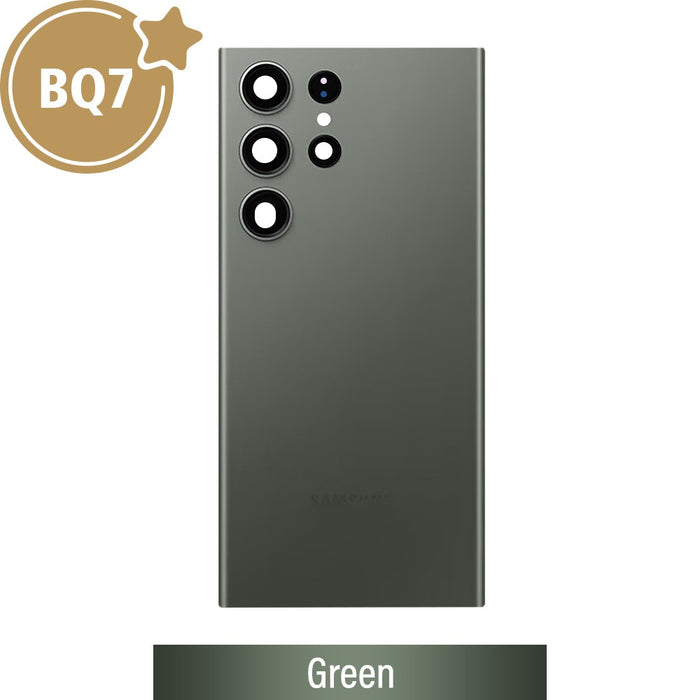 BQ7 Rear Cover Glass for Samsung Galaxy S23 Ultra S918B - Green