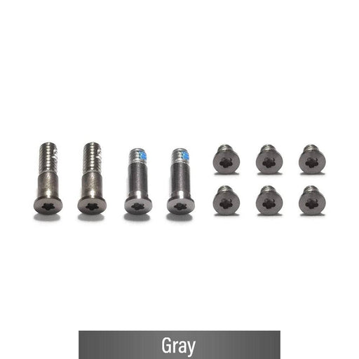 Bottom Case Screws for MacBook Air 13'' A1932 / A2179 / A2337 showing 10pcs set of gray screws.