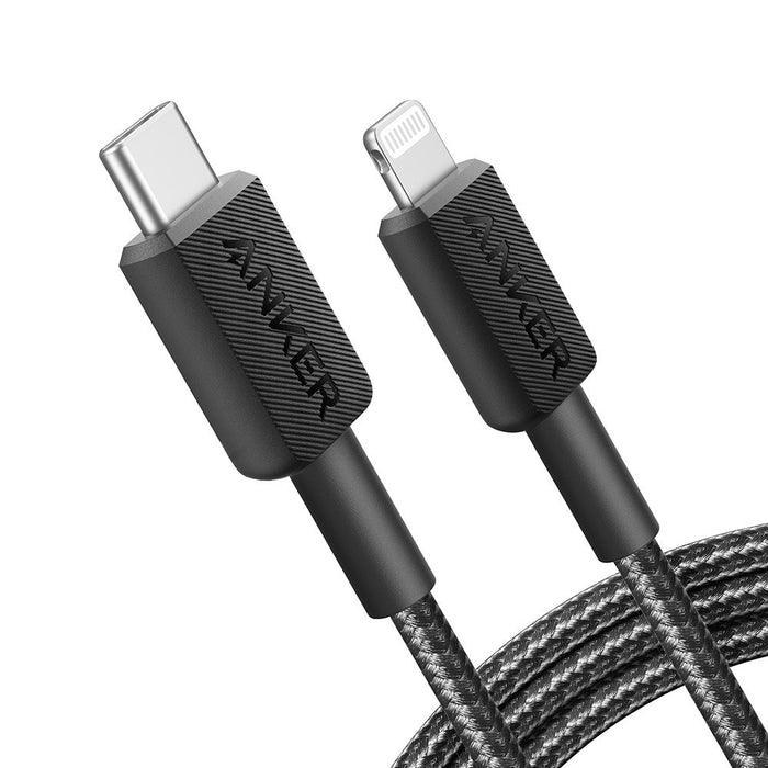 Anker 322 USB-C to Lightning Cable (3ft Braided)
