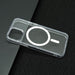 Acrylic TPU Hybrid Clear Case with Magnetic Ring - iPhone 13 mini Hybrid Case JPC MOBILE ACCESSORIES