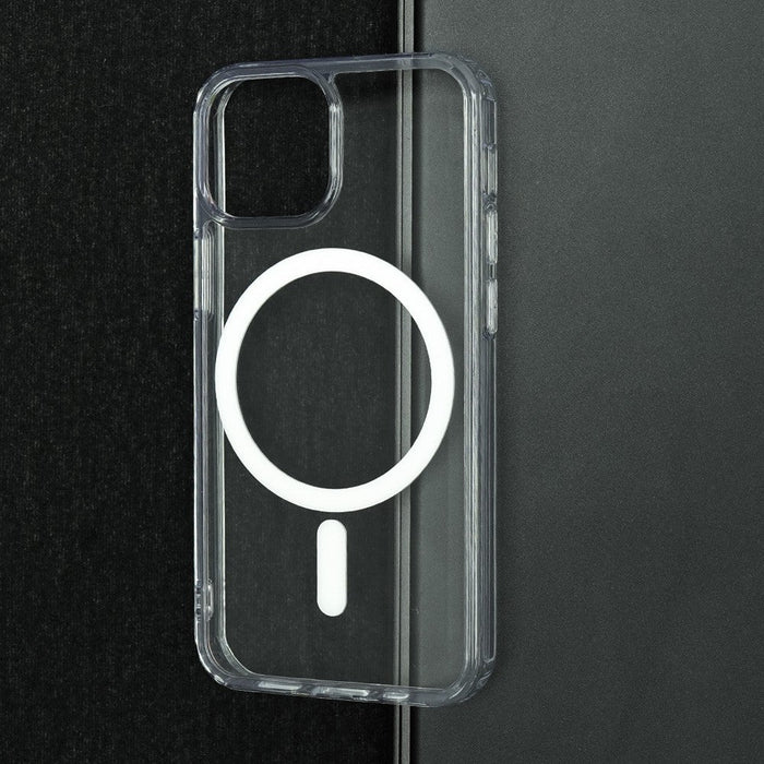 Acrylic TPU Hybrid Clear Case with Magnetic Ring - iPhone 13 mini Hybrid Case JPC MOBILE ACCESSORIES