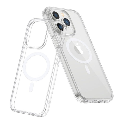 Acrylic TPU Hybrid Clear Case with Magnetic Ring - iPhone 13 mini Hybrid Case JPC MOBILE ACCESSORIES