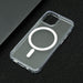 Acrylic TPU Hybrid Clear Case with Magnetic Ring - iPhone 13 mini Hybrid Case JPC MOBILE ACCESSORIES