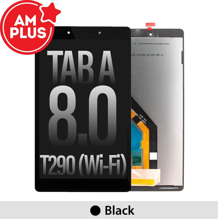 AMPLUS OLED Assembly Replacement (Big IC) for Samsung Galaxy Tab A 8.0 (2019) T290 (Wi-Fi) - Black (Touch Supports System Upgrade)