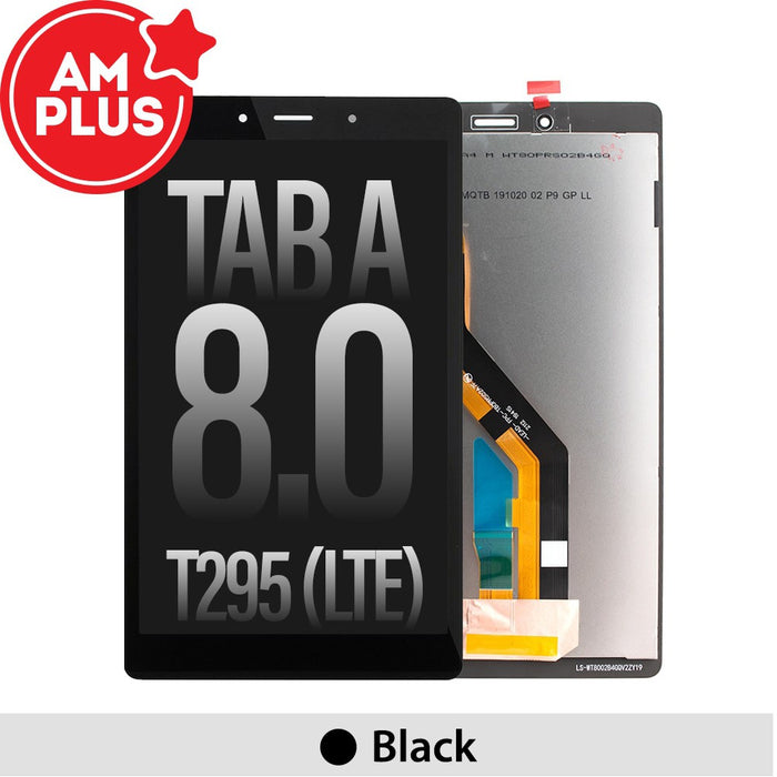 AMPLUS OLED Assembly Replacement (Big IC) for Samsung Galaxy Tab A 8.0 (2019) T295 (LTE) - Black